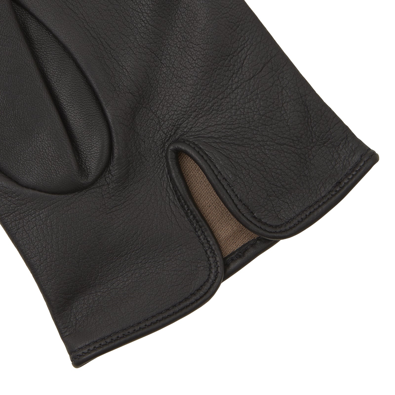 View 2 of product Berkeley Black Leather Evening Gloves
