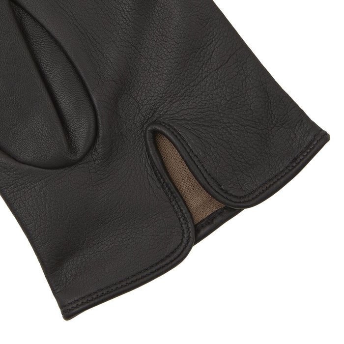 Berkeley Black Leather Evening Gloves Image 1