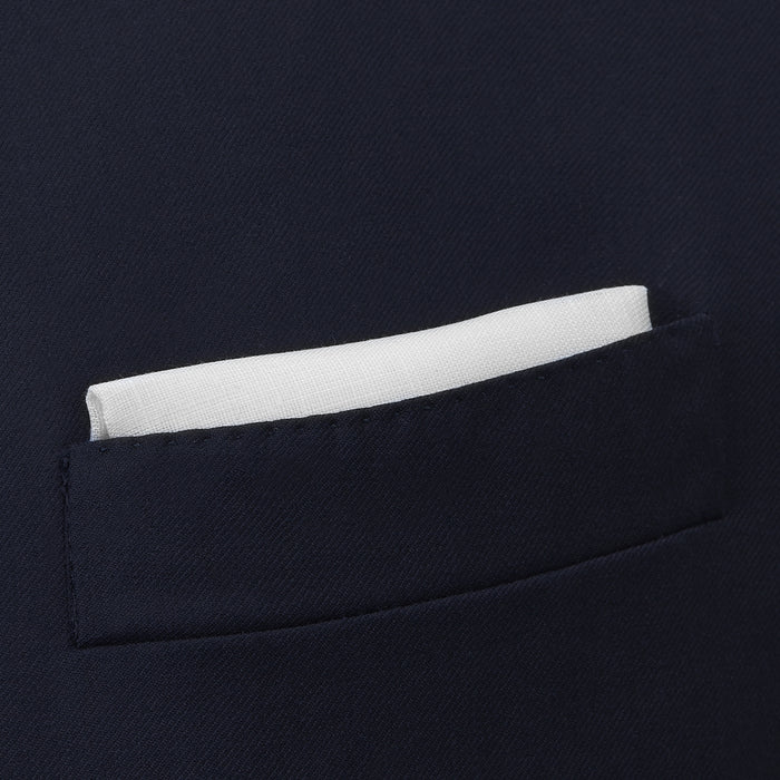White Linen Handkerchief Image 3