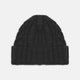 Charcoal Cable Knit Cashmere Hat