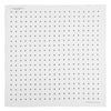 View 2 of product White and Black Spot Silk Pocket Square