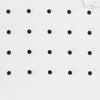 View 3 of product White and Black Spot Silk Pocket Square