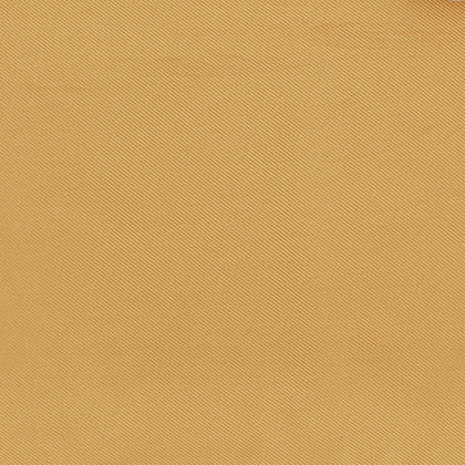 Gold and White Piped Silk Pocket Square Image 2