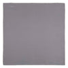 View 2 of product Grey and White Piped Silk Pocket Square