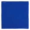 View 2 of product Dark Blue Piped Silk Pocket Square
