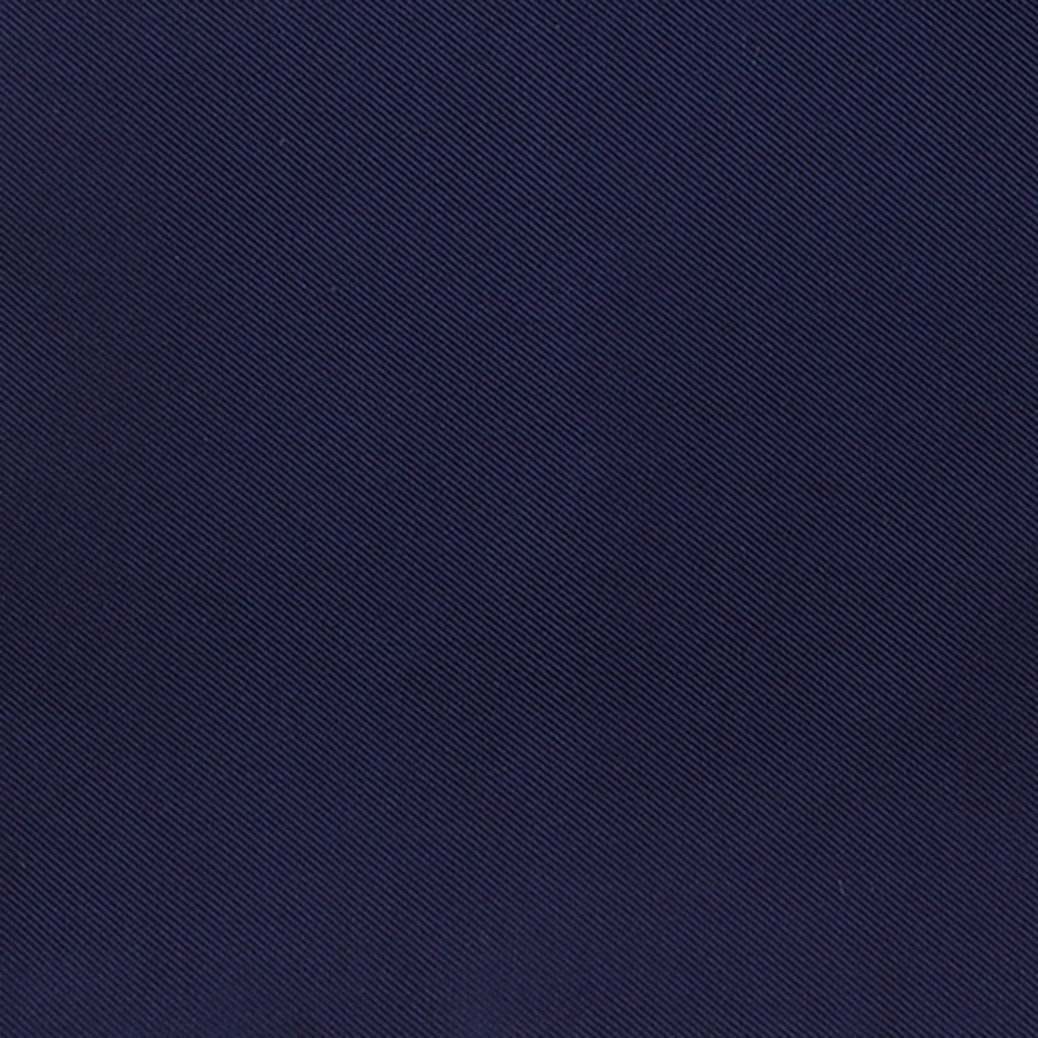 View 3 of product Navy and White Piped Silk Pocket Square