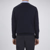 View 3 of product Indigo V-Neck Merino Wool Jumper