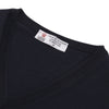 View 4 of product Indigo V-Neck Merino Wool Jumper