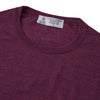 View 2 of product Plum Fine Merino Crew Neck Jumper