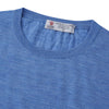 View 2 of product Sky Blue Fine Merino Crew Neck Jumper