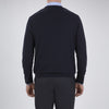 View 3 of product Indigo Crew Neck Merino Wool Jumper
