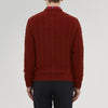 View 3 of product Harissa Crew Neck Cable Knit Cashmere Jumper