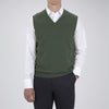 View 2 of product Green V-Neck Cashmere Slipover
