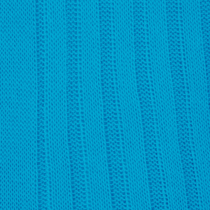 Turquoise Long Cotton Socks Image 1