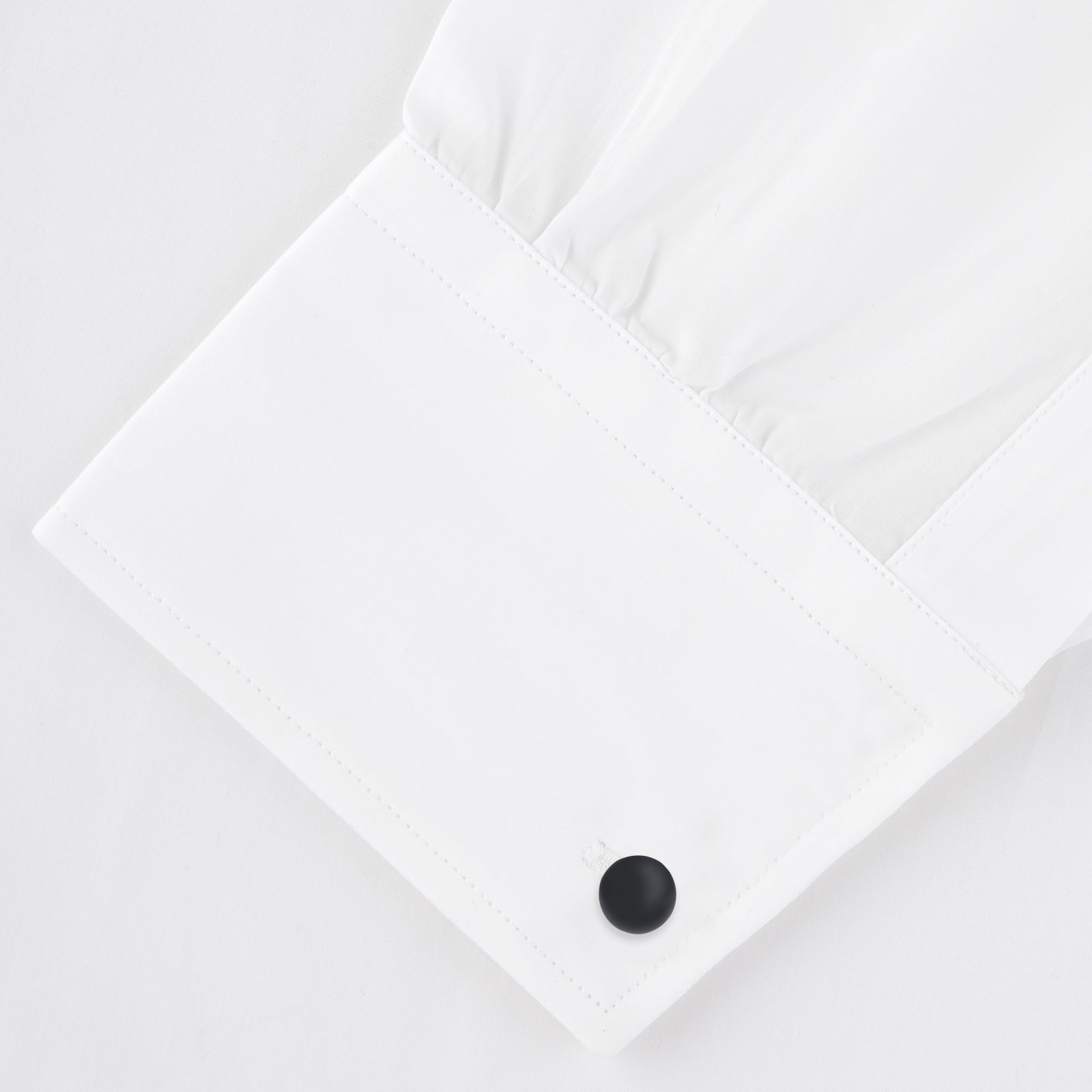 View 4 of product Reversible Onyx and Mother-of-Pearl Bulb Sterling Silver Cufflinks