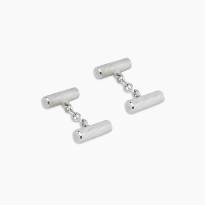 Sterling Silver Bar Cufflinks Image 4