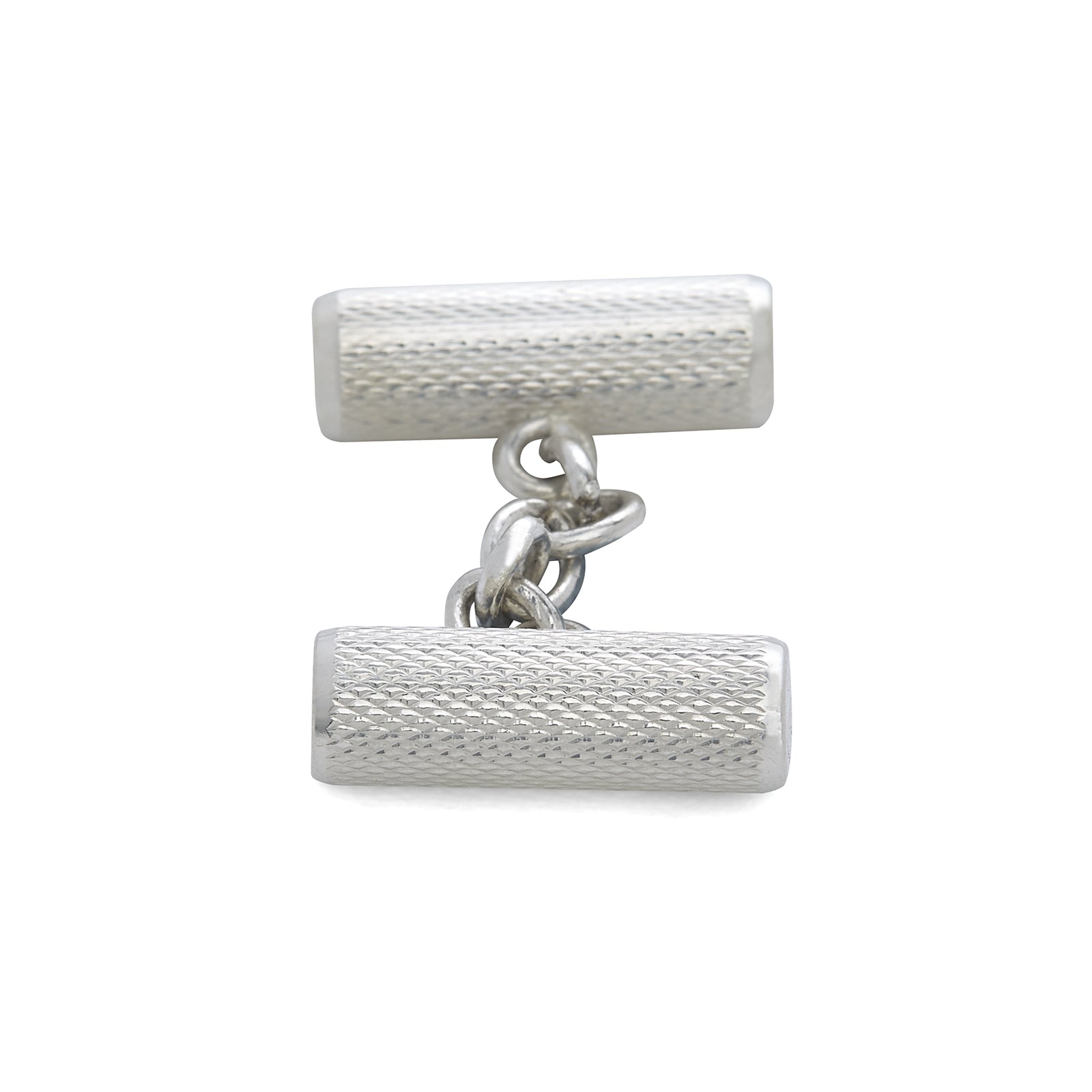 View 3 of product Sterling Silver Bar Cufflinks