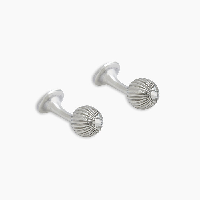 Sterling Silver Ornament Cufflinks Image 4