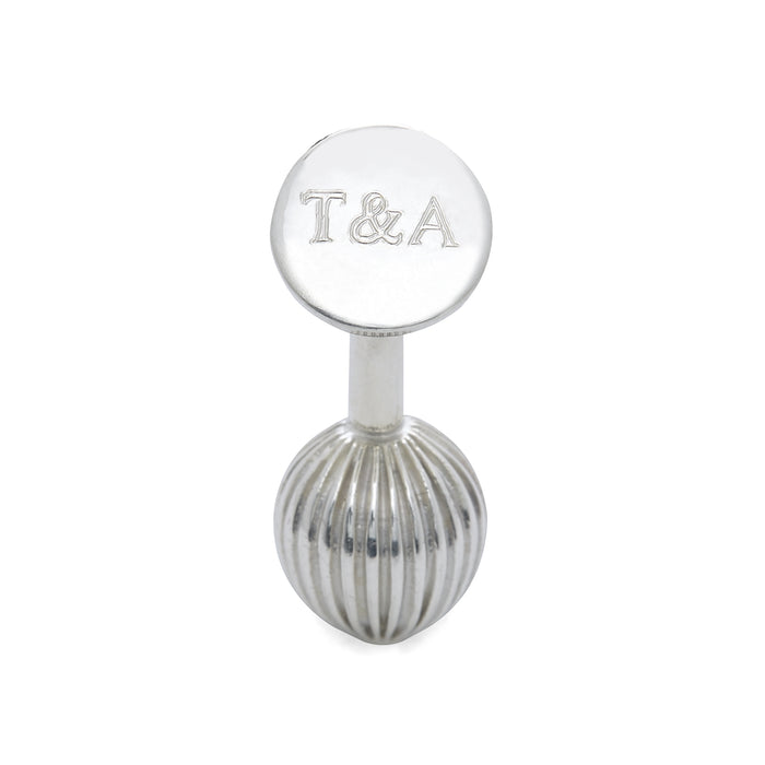 Sterling Silver Ornament Cufflinks Image 1