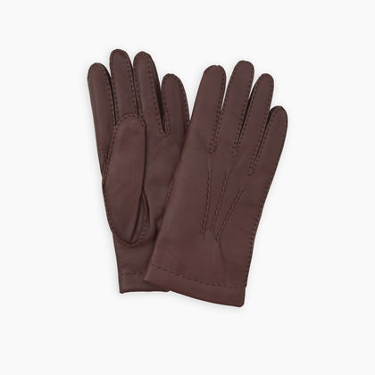 Brown Hairsheep Leather Gloves Image 2