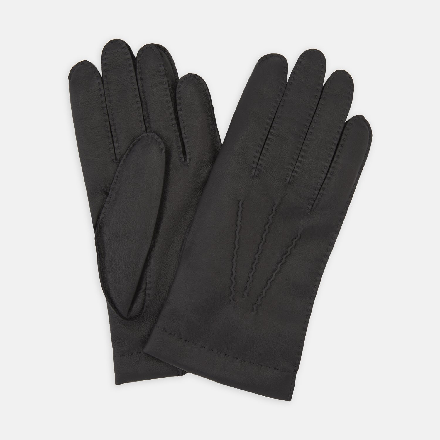View 1 of product Walden Black Leather Gloves