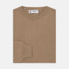 View 1 of product Natural Crew Neck Cashmere Jumper