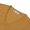 View 3 of product Sunflower Yellow V-Neck Cashmere Slipover