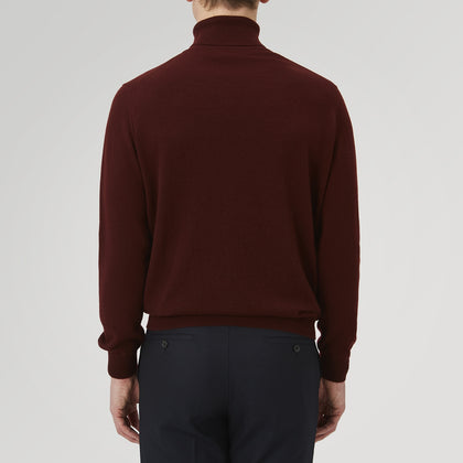 Port Cashmere Roll Neck Jumper Image 2