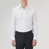 View 2 of product White Superfine Oxford Cotton Shirt with T&A Collar and Double Cuffs