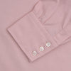 Pink Superfine Oxford Cotton Shirt with T&A Collar and Double Cuffs