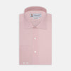 View 1 of product Dark Blue End-On-End Shirt with T&A Collar and 3-Button Cuffs