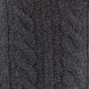 View 2 of product Dark Grey Cashmere Cable-Knit Socks