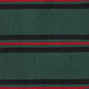 View 2 of product Forest Green, Black and Red Stripe Cotton Mix Short Socks