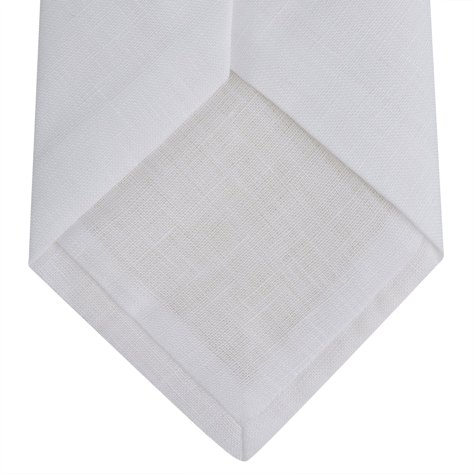 View 4 of product Turnbull & Asser White Linen Melange Tie