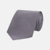 View 1 of product Plum Houndstooth Silk Tie