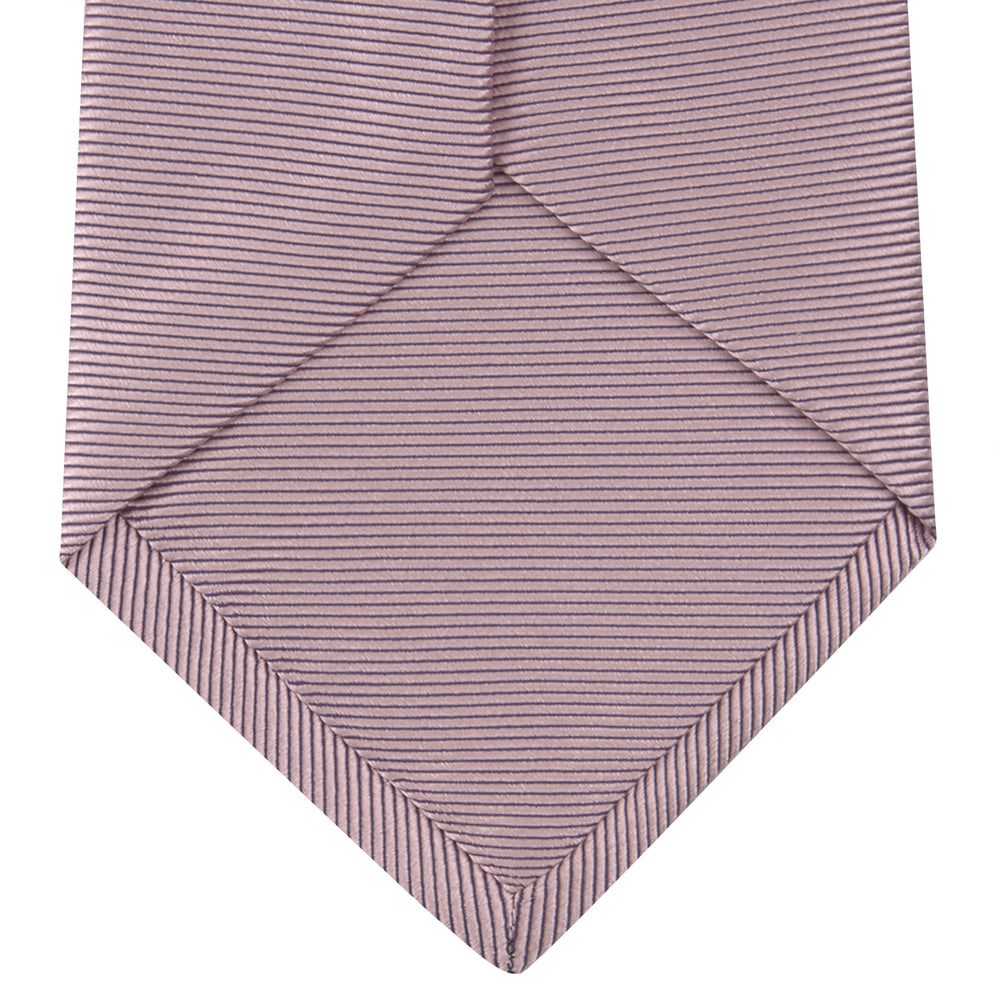 Rose Horizontal Twill Silk Tie