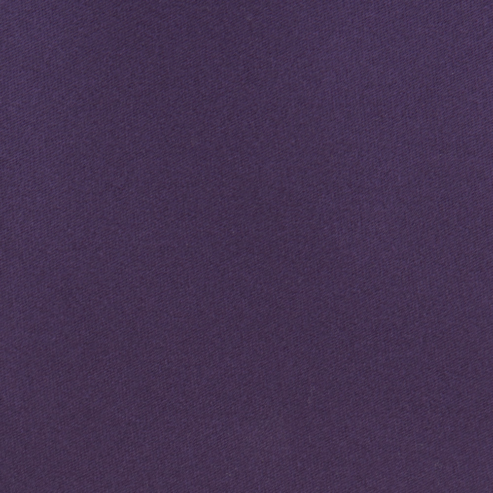 Plum Plain Satin Silk Tie