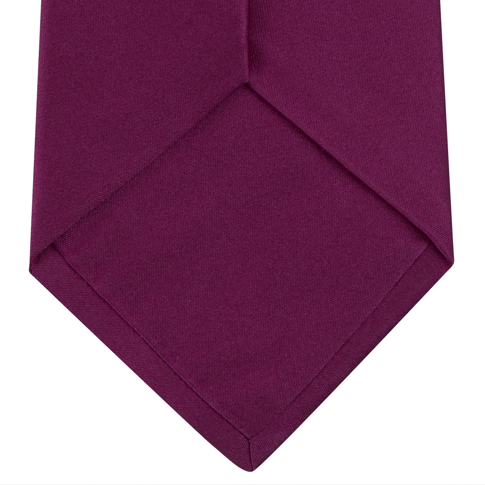 View 4 of product Dark Pink Plain Satin Silk Tie