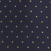 View 3 of product Navy and Gold Spot Lace Silk Tie