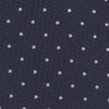 View 3 of product Navy and Rose Spot Lace Silk Tie
