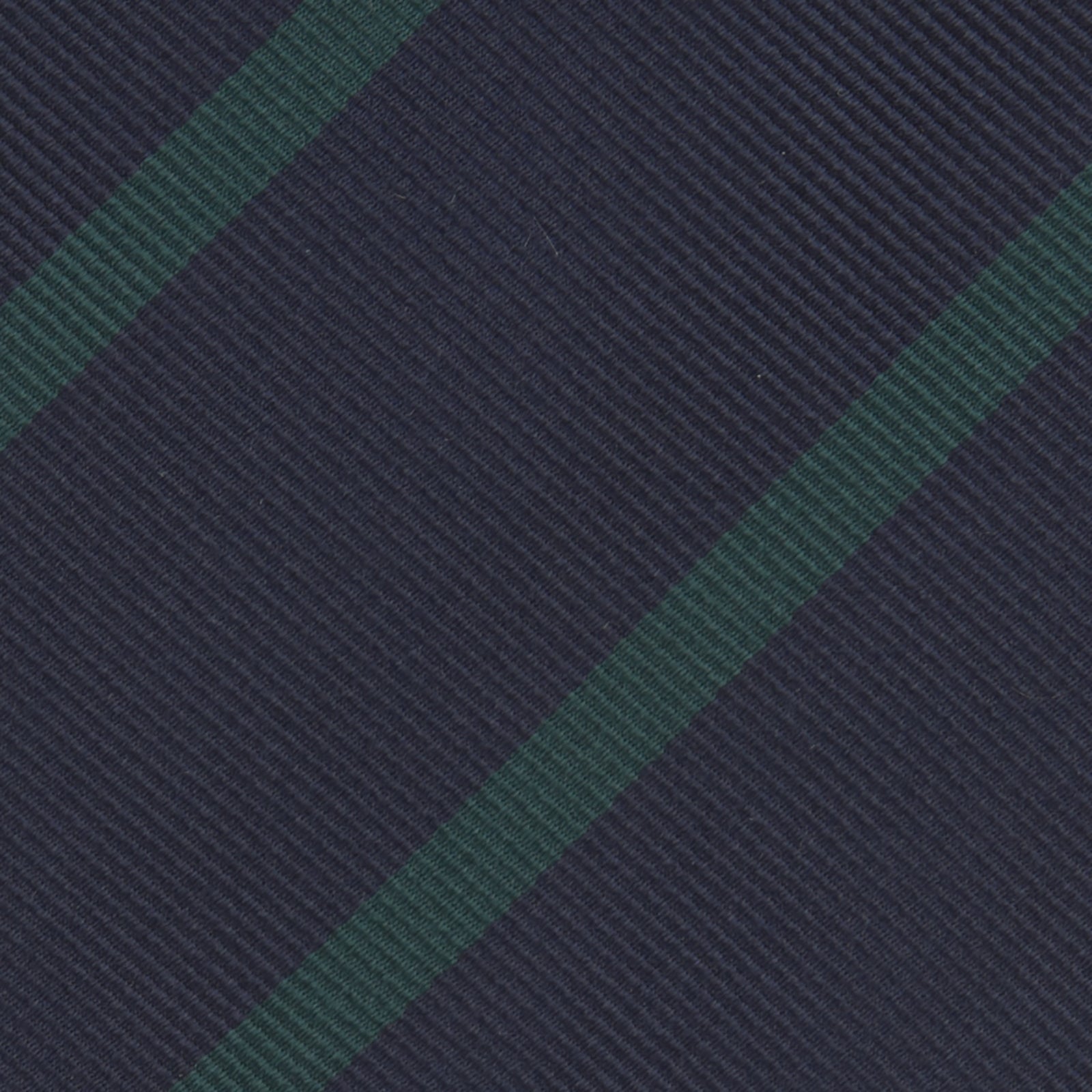 View 3 of product Navy and Green Blazer Stripe Repp Silk Tie
