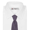 View 2 of product Plum and White Diamond Silk Tie
