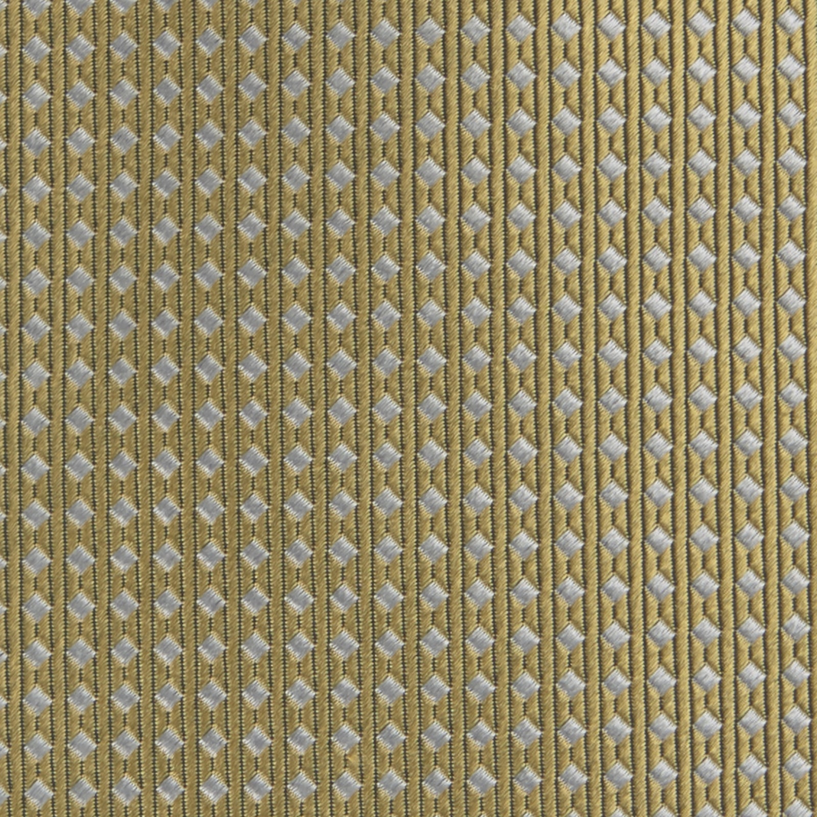 View 3 of product Gold and White Diamond Silk Tie