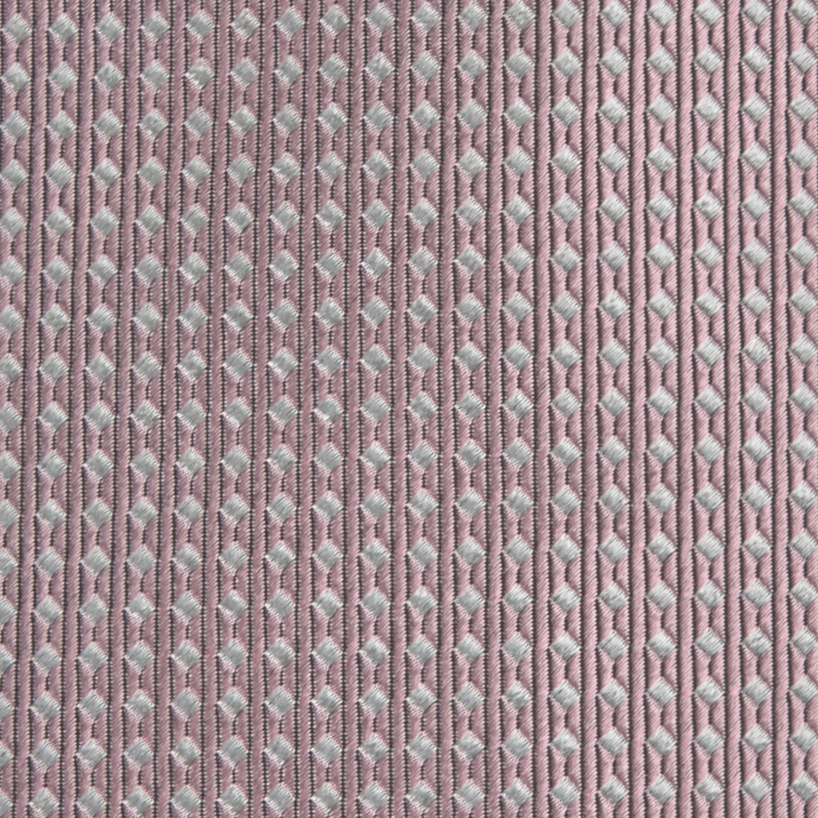 View 3 of product Rose and White Diamond Silk Tie