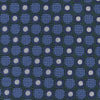 View 3 of product Forest Green and Blue Circle and Spot Silk Tie