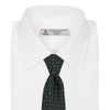 View 2 of product Forest Green Floral Spot Silk Tie