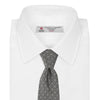 View 2 of product Grey Floral Spot Silk Tie