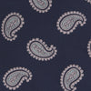 View 3 of product Navy and Light Pink Floating Paisley Silk Tie