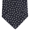 View 4 of product Navy and White Paint Spot Silk Tie