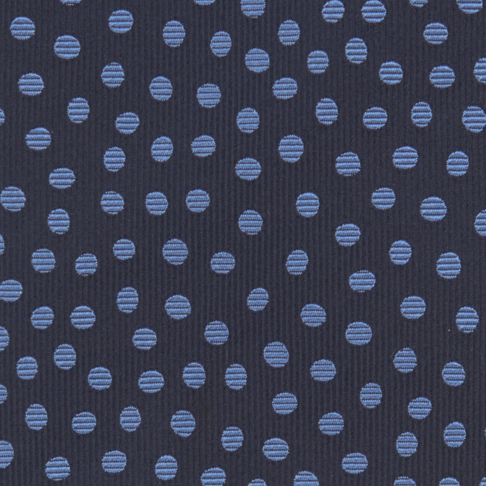 View 3 of product Navy and Blue Paint Spot Silk Tie